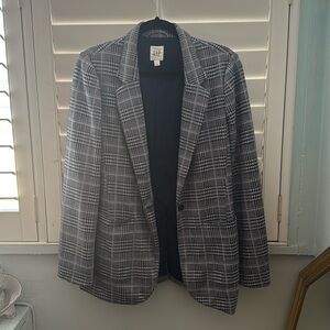 Gap Modern Plaid Blazer - Size 8